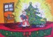 Santa Claus Christmas Tree gifts Vianoce